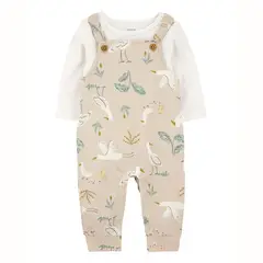 CARTER'S - Conjunto 2 Piezas Polera y Jardinera Unisex Bebé