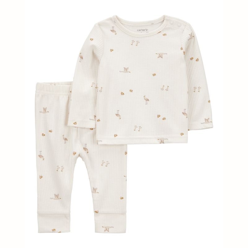 CARTER'S - Conjunto 2 Piezas Polera y Pantalón Unisex Bebé Carter's