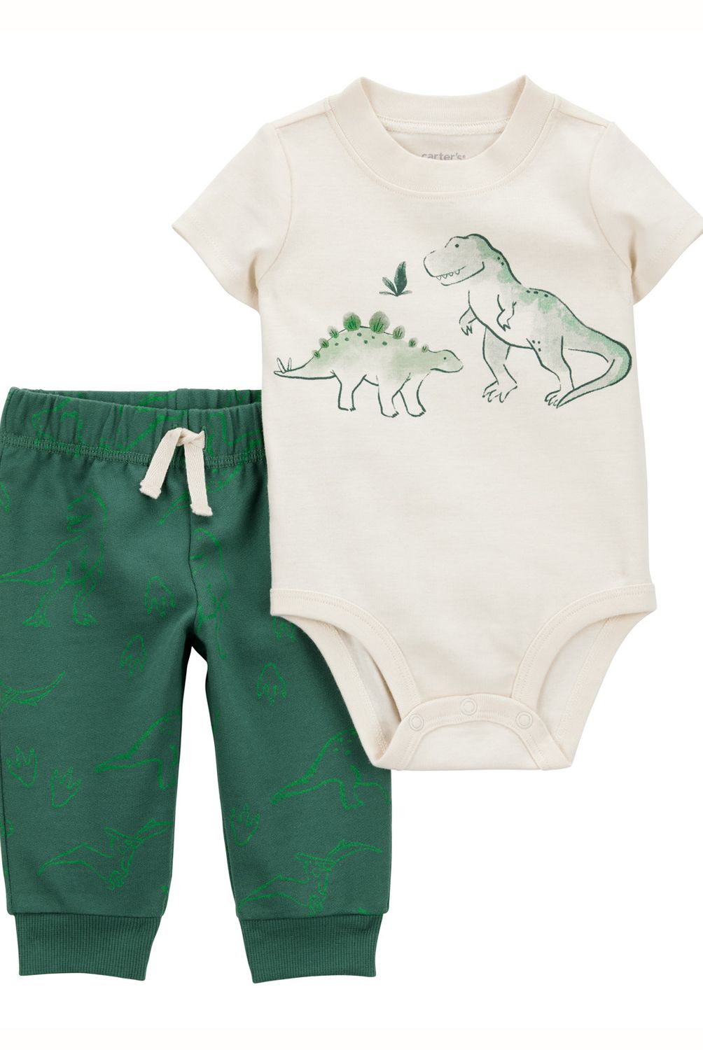 CARTER'S - Conjunto 2 Piezas Body y Pantalon Buzo Bebé Niño Carter's
