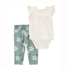 CARTER'S - Conjunto 2 Piezas Body y Pantalon Bebé Niña