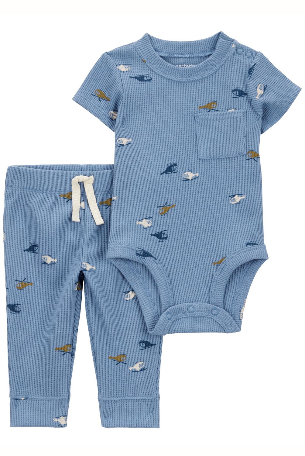 CARTER'S - Conjunto 2 Piezas Body y Pantalon Bebé Niño Carter's