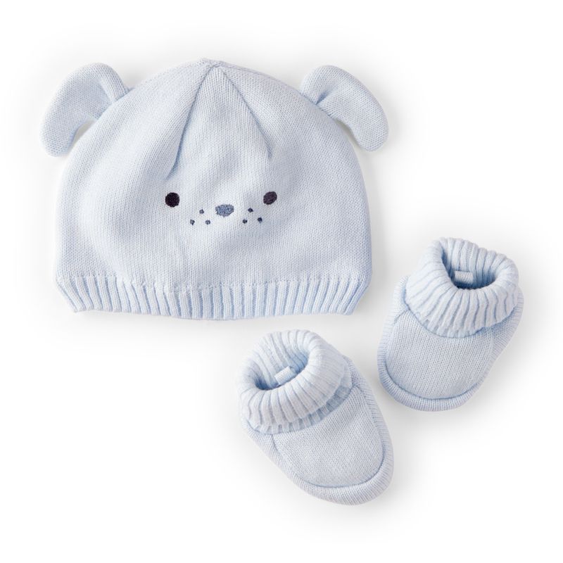 CARTER'S - Conjunto 2 Piezas Gorro y Botines Bebé Niño Carter's