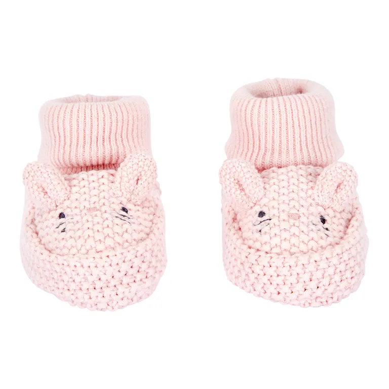 Botines Crochet 1 Par Bebé Niña