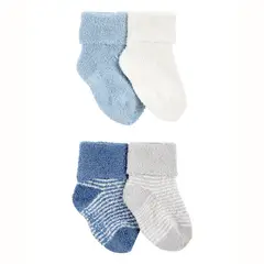 CARTER'S - Calcetines Pack 4 Pares Bebé Niño
