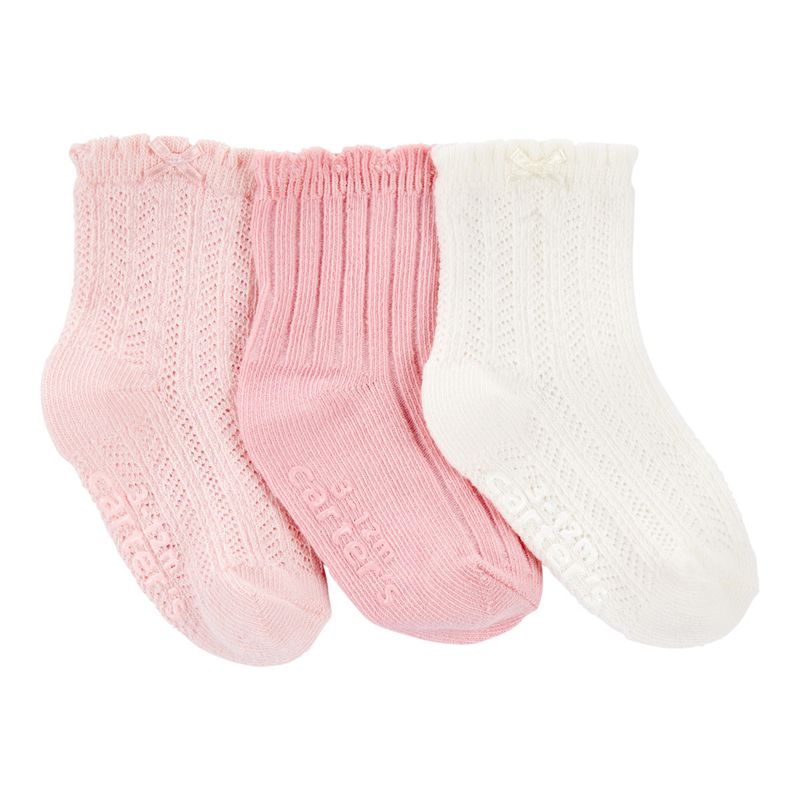 CARTER'S - Calcetines Pack 4 Pares Bebé Niña Carter's