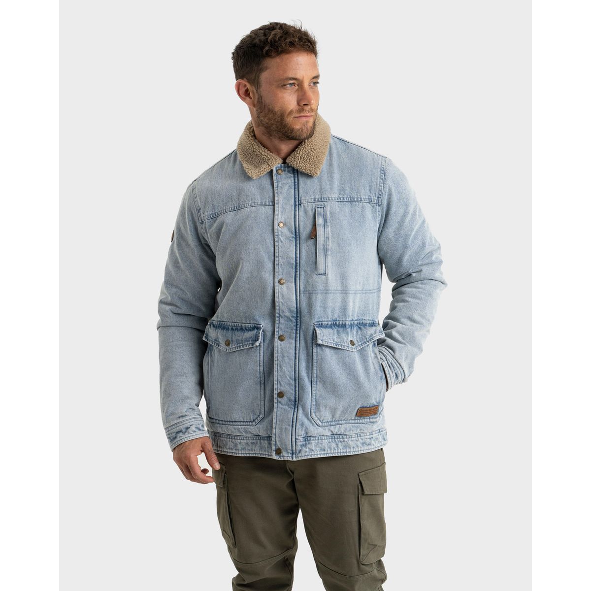 GNOMO - Chaqueta Denim Bangal Hombre Gnomo
