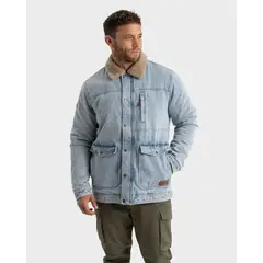 GNOMO - Chaqueta Denim Bangal Hombre