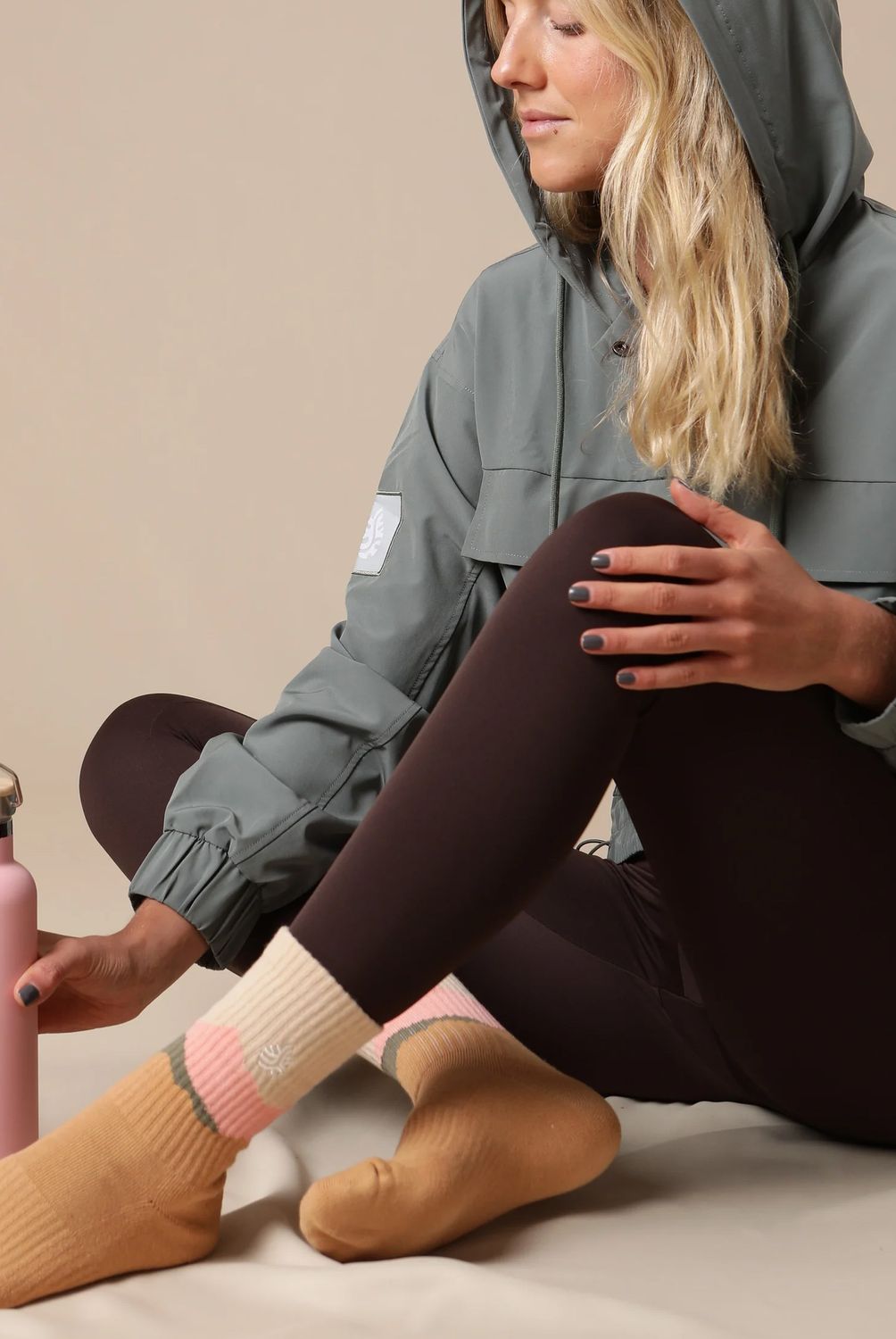 MALI - Cortaviento Deportivo Jacket Agave Green Mujer Mali