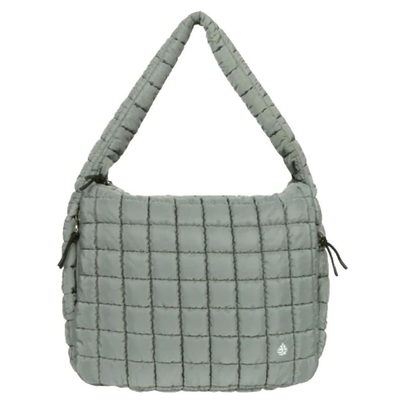MALI - Bolso Quilted Bah Washed Green Mali