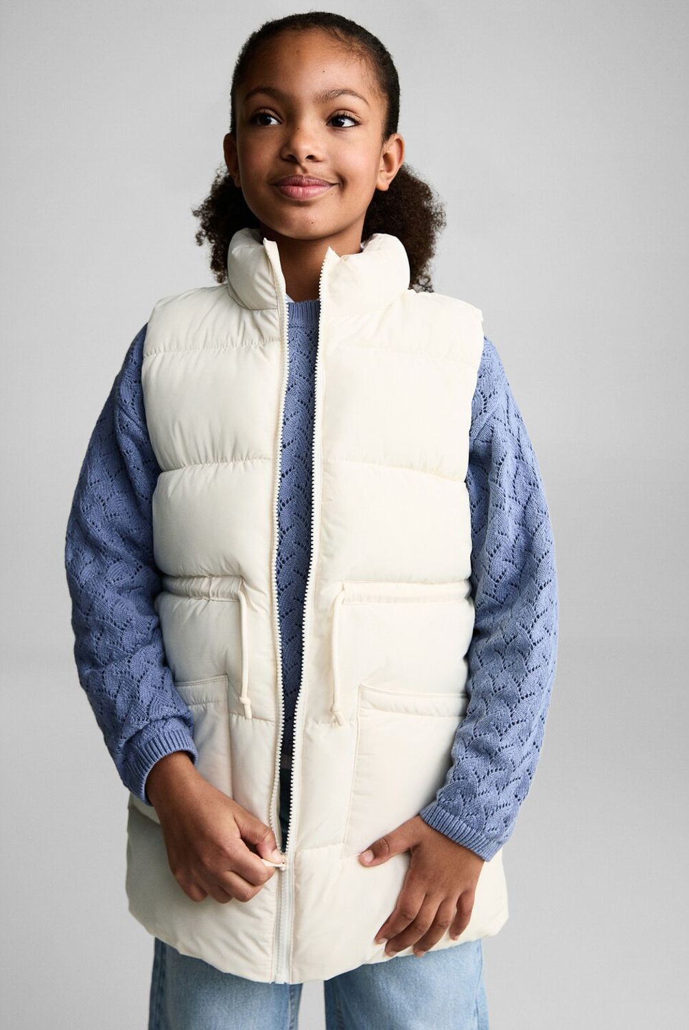 MANGO KIDS - Parka Acolchado Largo Niña Mango Kids