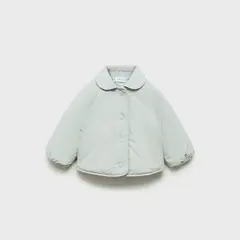 MANGO KIDS - Abrigo Acolchado Cuello Unisex Bebé