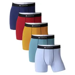 ARROW - Pack De 5 Boxer Algodón Hombre