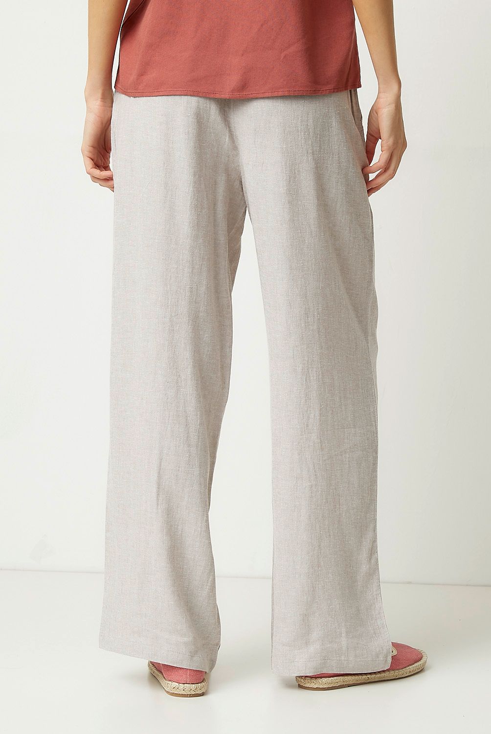 VERO MODA - Pantalón Lino Mujer Vero Moda