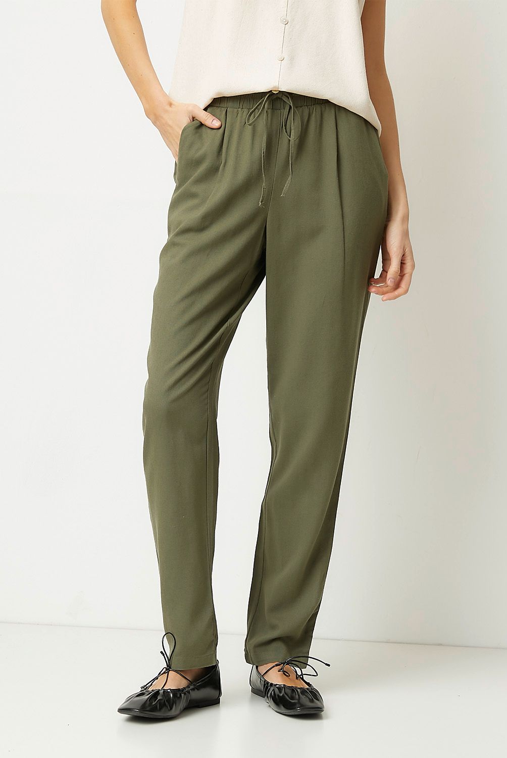 VERO MODA - Pantalón Cintura Media Mujer Vero Moda