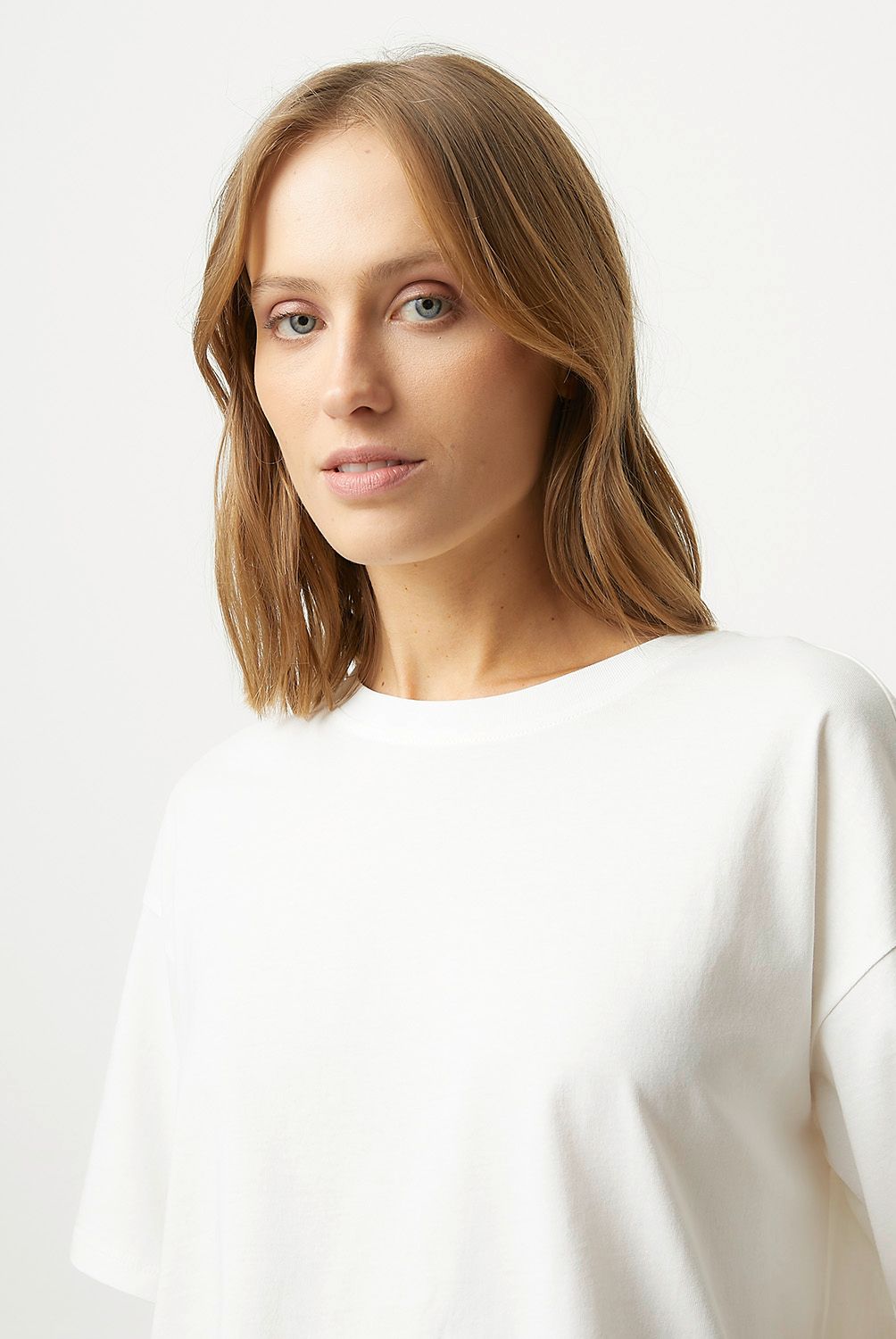 VERO MODA - Polera Lisa Manga Corta 100% Algodón Mujer Vero Moda