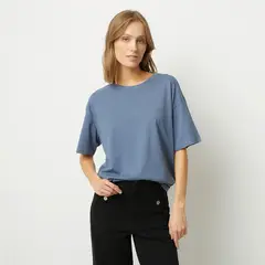 VERO MODA - Polera Lisa Manga Corta 100% Algodón Mujer