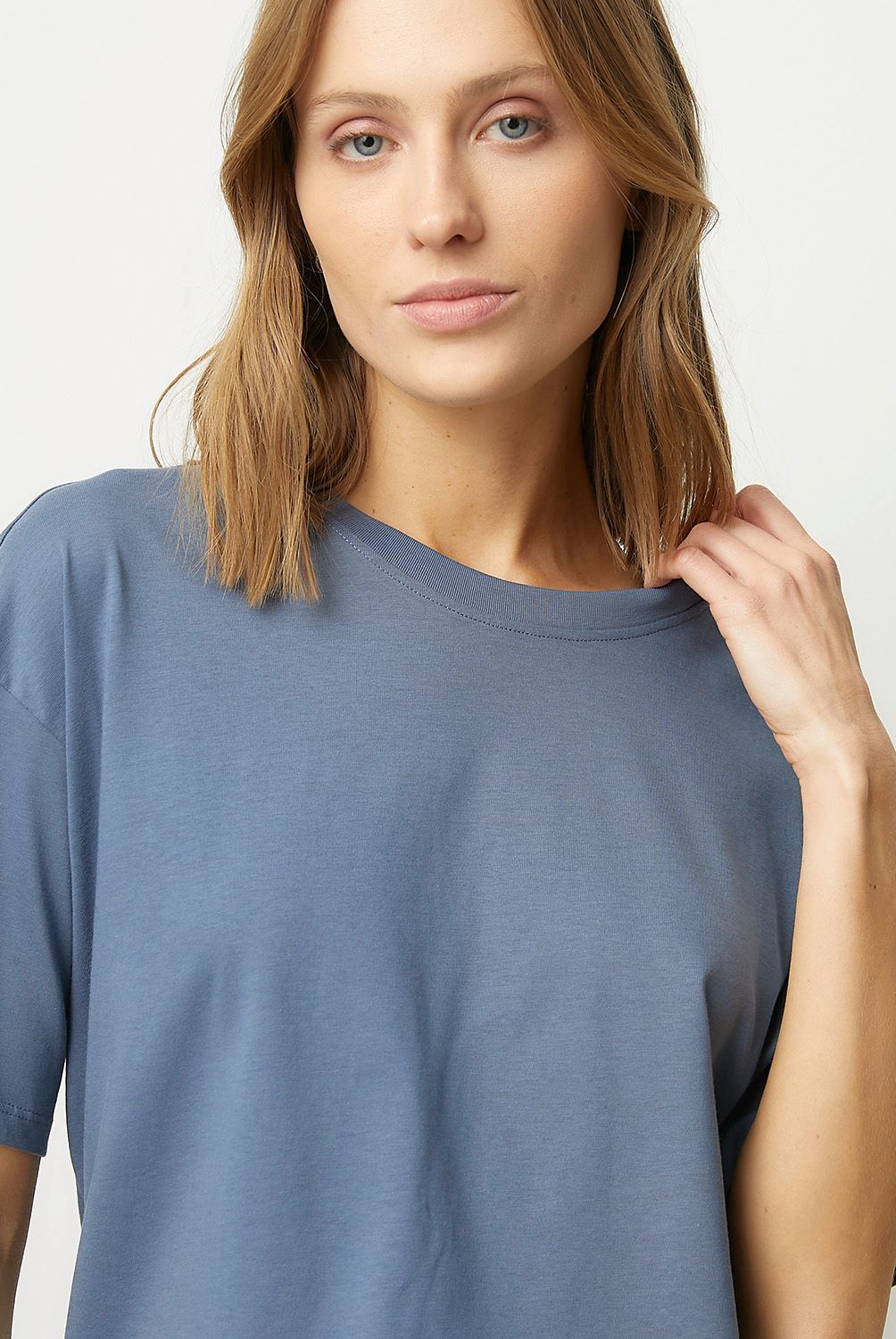 VERO MODA - Polera Lisa Manga Corta 100% Algodón Mujer Vero Moda