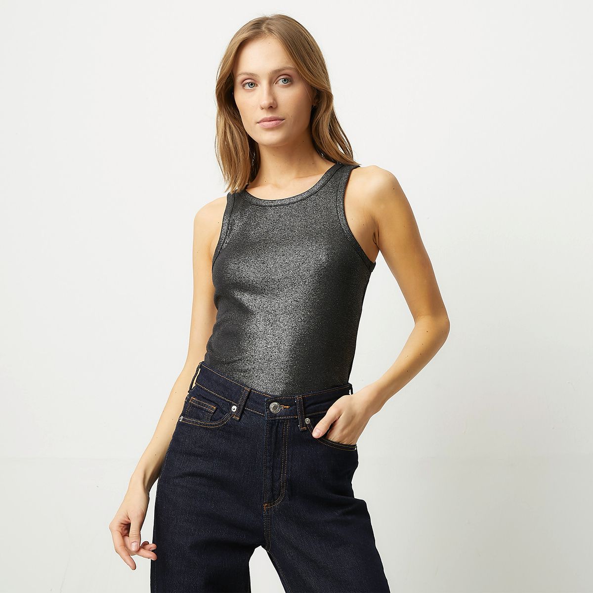 VERO MODA - Polera sin Mangas Algodón Mujer Vero Moda