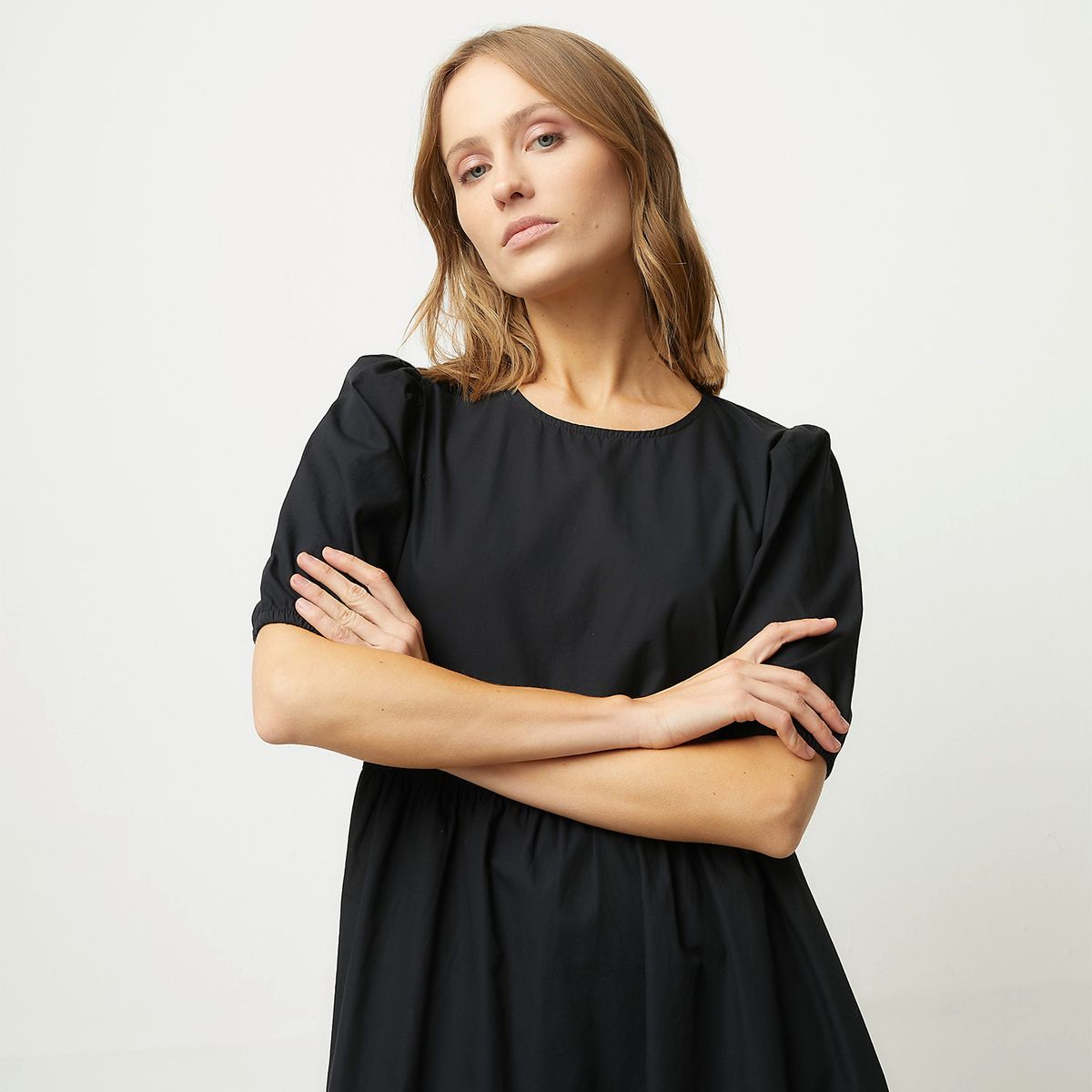 VERO MODA - Vestido Largo 100% Algodón Mujer Vero Moda