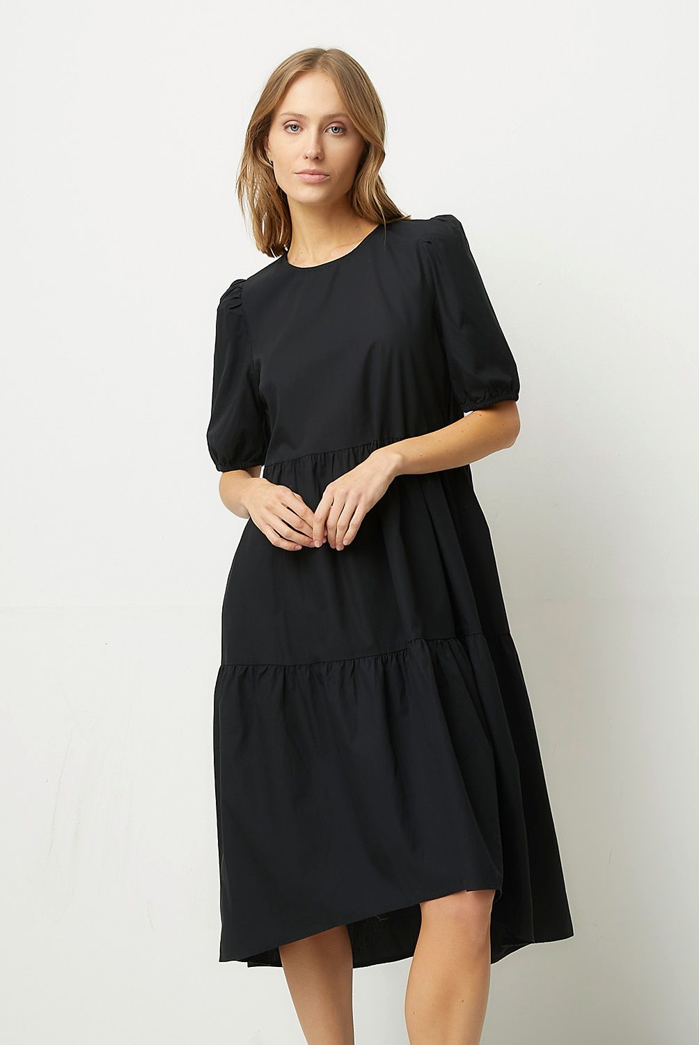 VERO MODA - Vestido Largo 100% Algodón Mujer Vero Moda