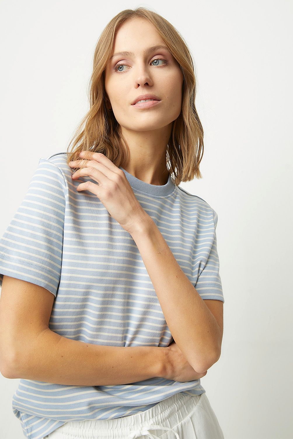 VERO MODA - Polera Estampada Manga Corta 100% Algodón Mujer Vero Moda