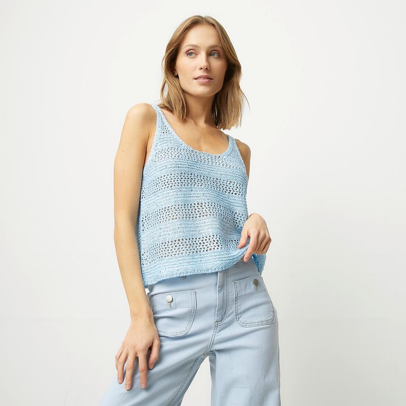 VERO MODA - Polera sin Mangas Mujer Vero Moda