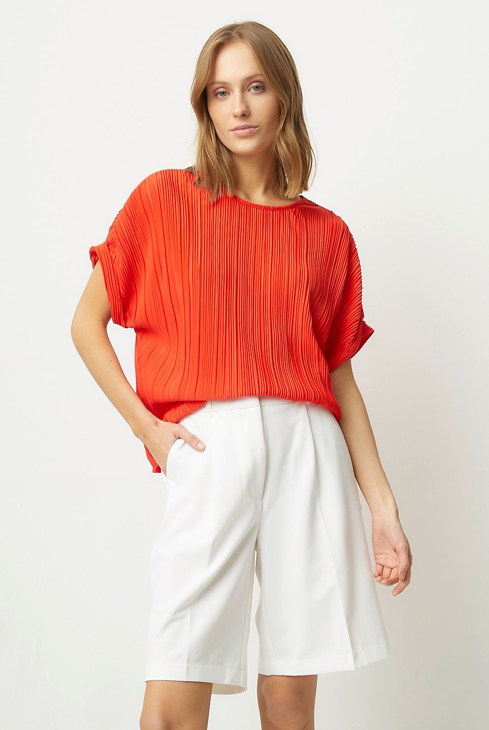 VERO MODA - Blusa Manga Corta Mujer Vero Moda