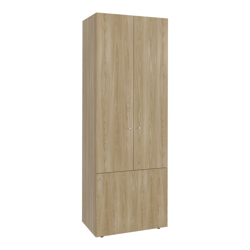 TUHOME - Clóset 3 Puertas Th 170X60X40.2 Cm Fresno Tuhome