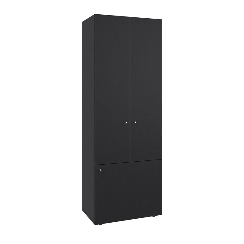 TUHOME - Clóset 3 Puertas Wengue Tuhome
