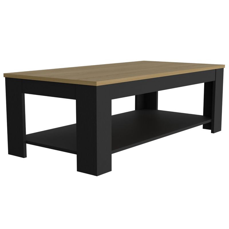 TUHOME - Mesa De Centro Cecil Fresno Wengue Tuhome