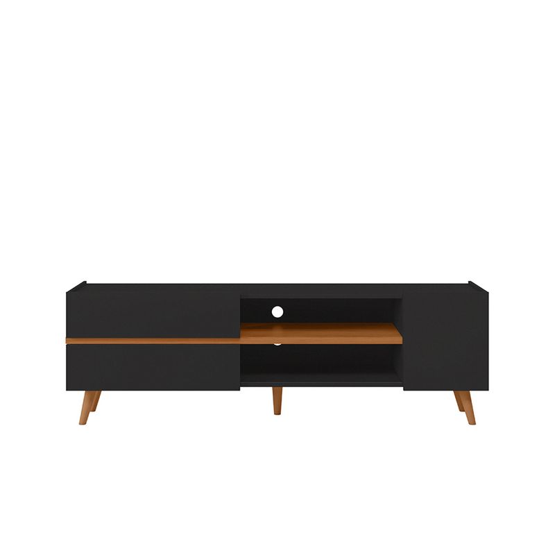 ALTAVISION - Rack Purus Preto Fosco / Freijo Altavision