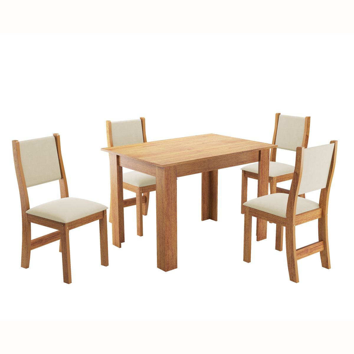 ALTAVISION - Comedor Palace 4 Sillas Sol Lin Bron Altavision