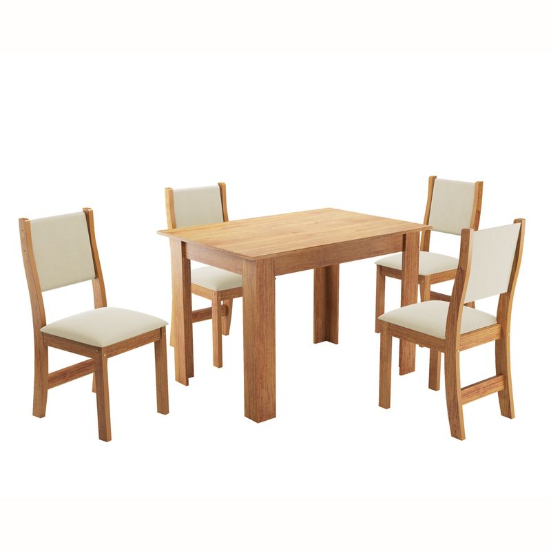 ALTAVISION - Comedor Palace 4 Sillas Sol Lin Bron Altavision