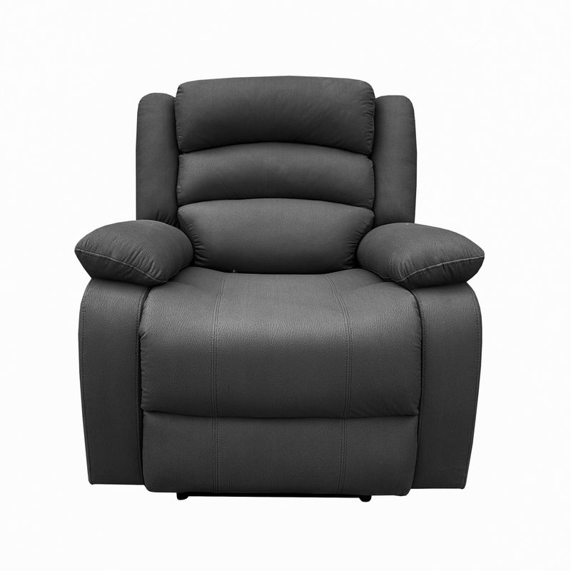 DANIELS - Berger Reclinable Praga Power Tela Negro Daniels