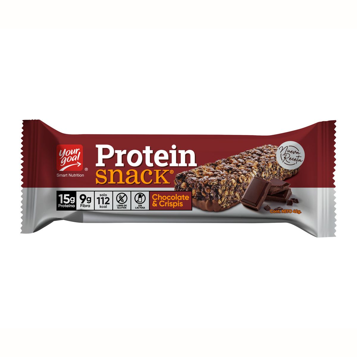 YOUR GOAL - Barra Protein Snack Chcolate 5 Un Your Goal