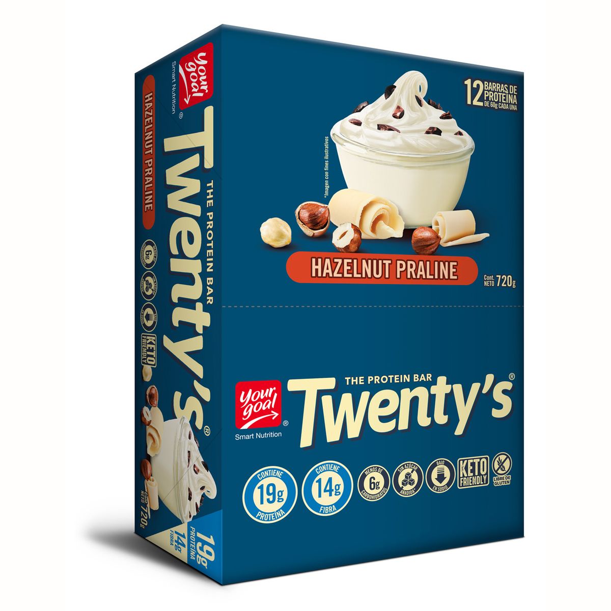 YOUR GOAL - Barra Twentys Hazelnut 12 Un Your Goal