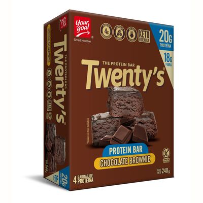 Imagen 2 del producto Barra Twentys Brownie 4 Un