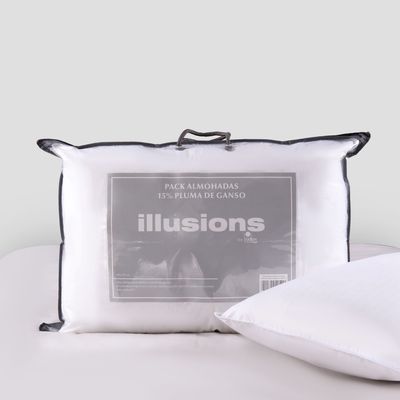 Imagen 2 del producto Pack Almohada15% Plumade Ganso 50X70 Cm