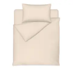 ILLUSIONS - Juego De Sábanas 180 Hilos BRODERIE IVORY 1 Plaza