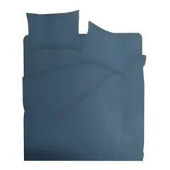 ILLUSIONS - Juego De Sábanas 180 Hilos Elemet Blue 1 Plaza