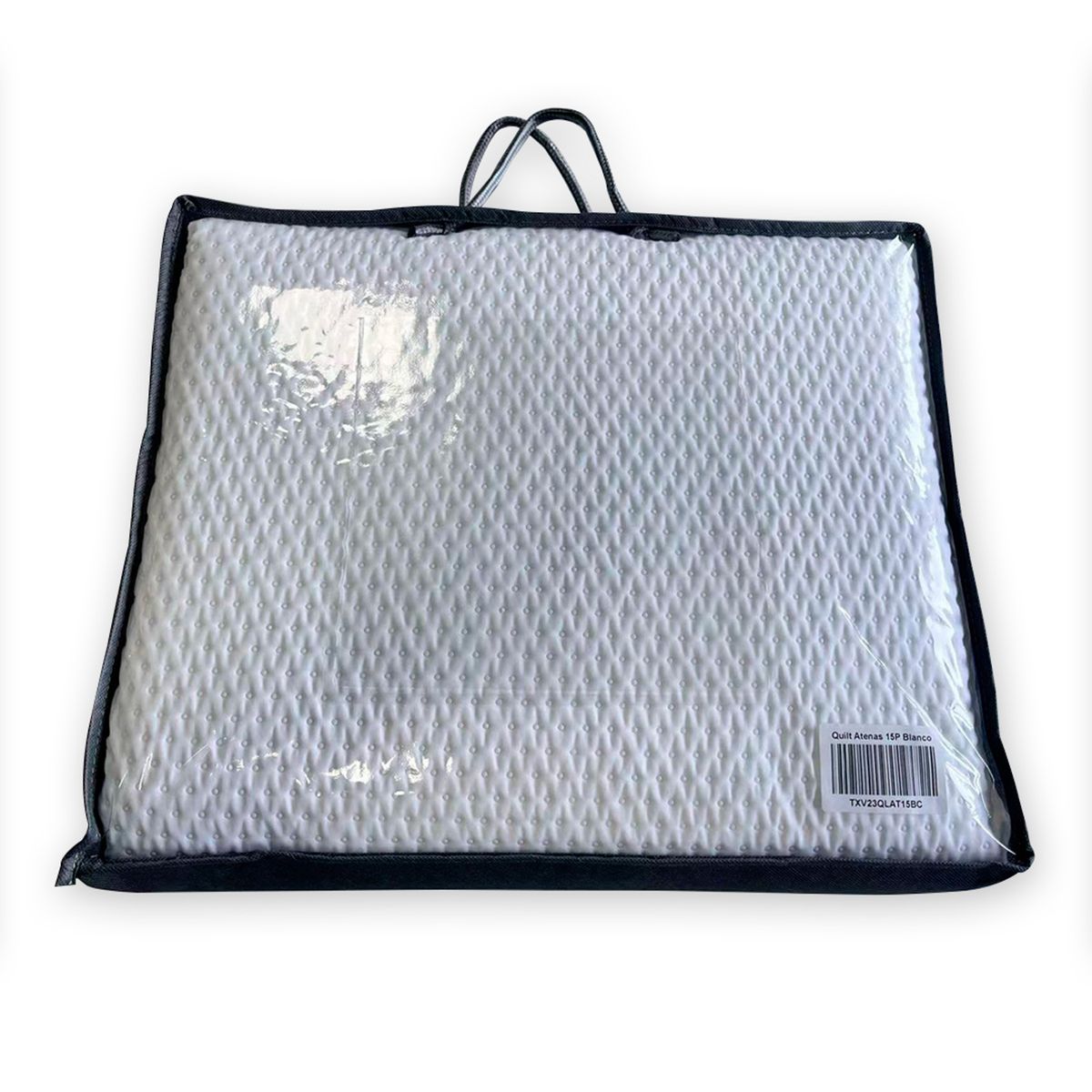 ILLUSIONS - Quilt Atenas 3 Plazas Blanco Illusions