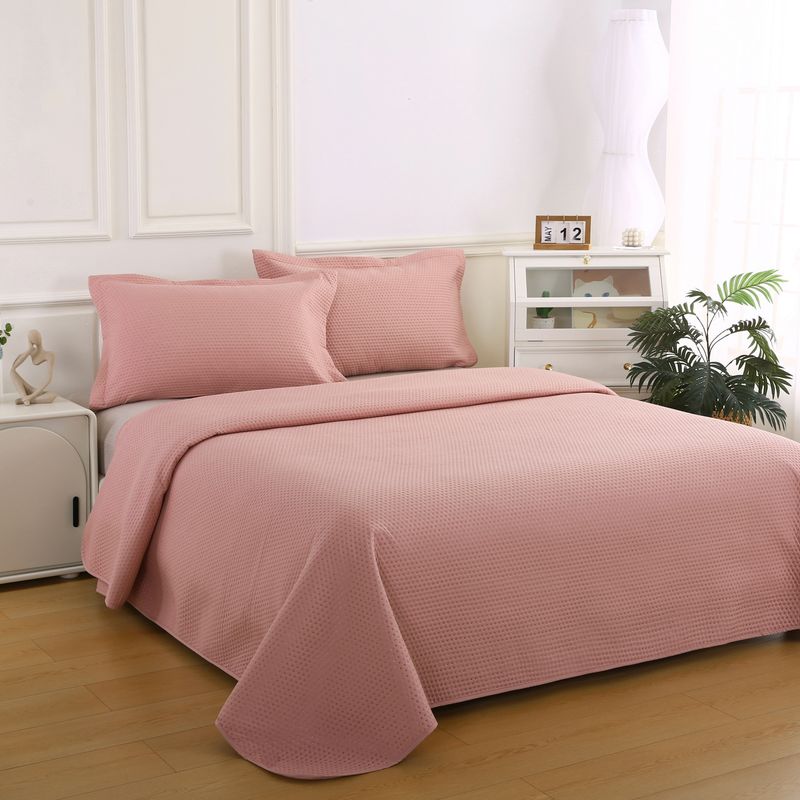 ILLUSIONS - Quilt Atenas 3 Plazas Rosa Illusions