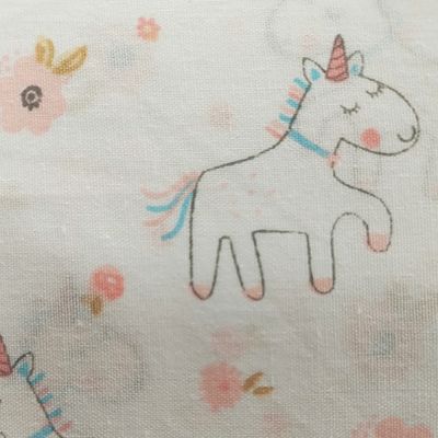 Imagen 2 del producto Juego De Sábanas 144 Hilos Infantil Unicornio 1 Plaza