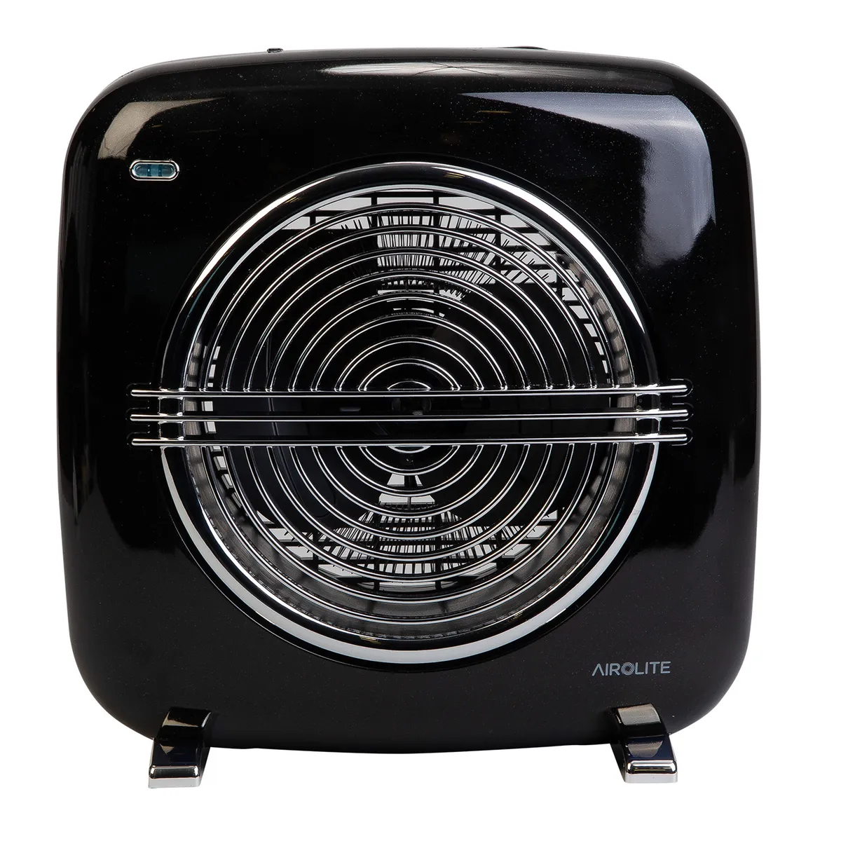 AIROLITE - Termoventilador Vintage Negro Airolite