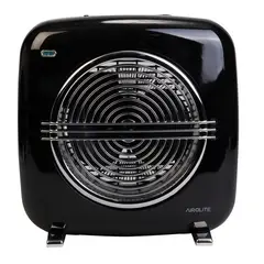 AIROLITE - Termoventilador Vintage Negro