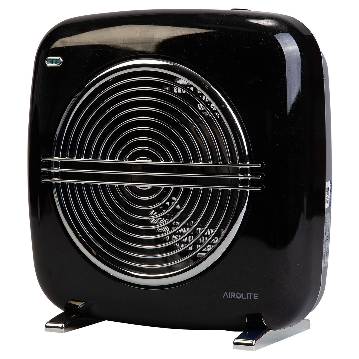 AIROLITE - Termoventilador Vintage Negro Airolite