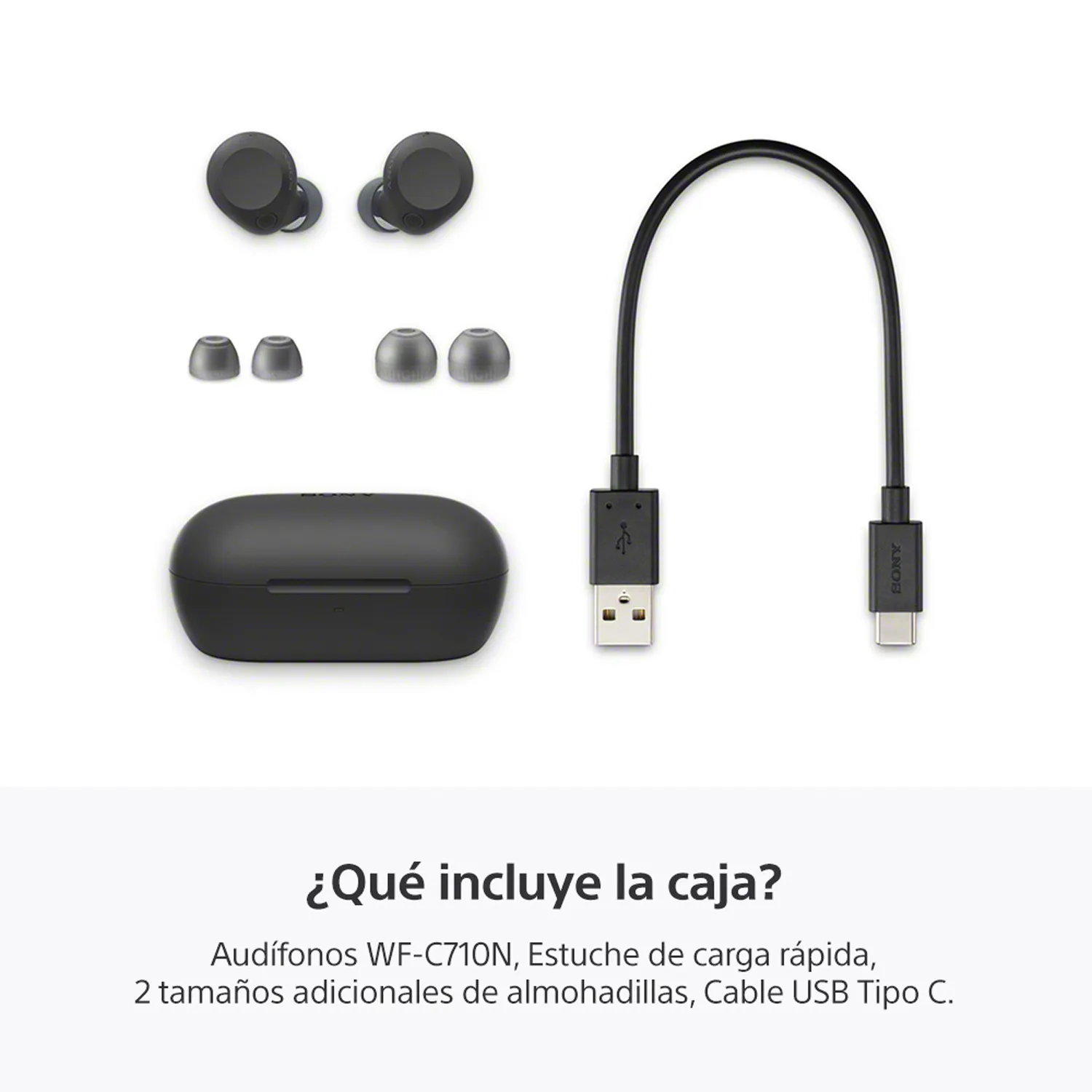 SONY Audífono In Ear Bluetooth Wf-C710N-Bz Sony | Falabella Chile