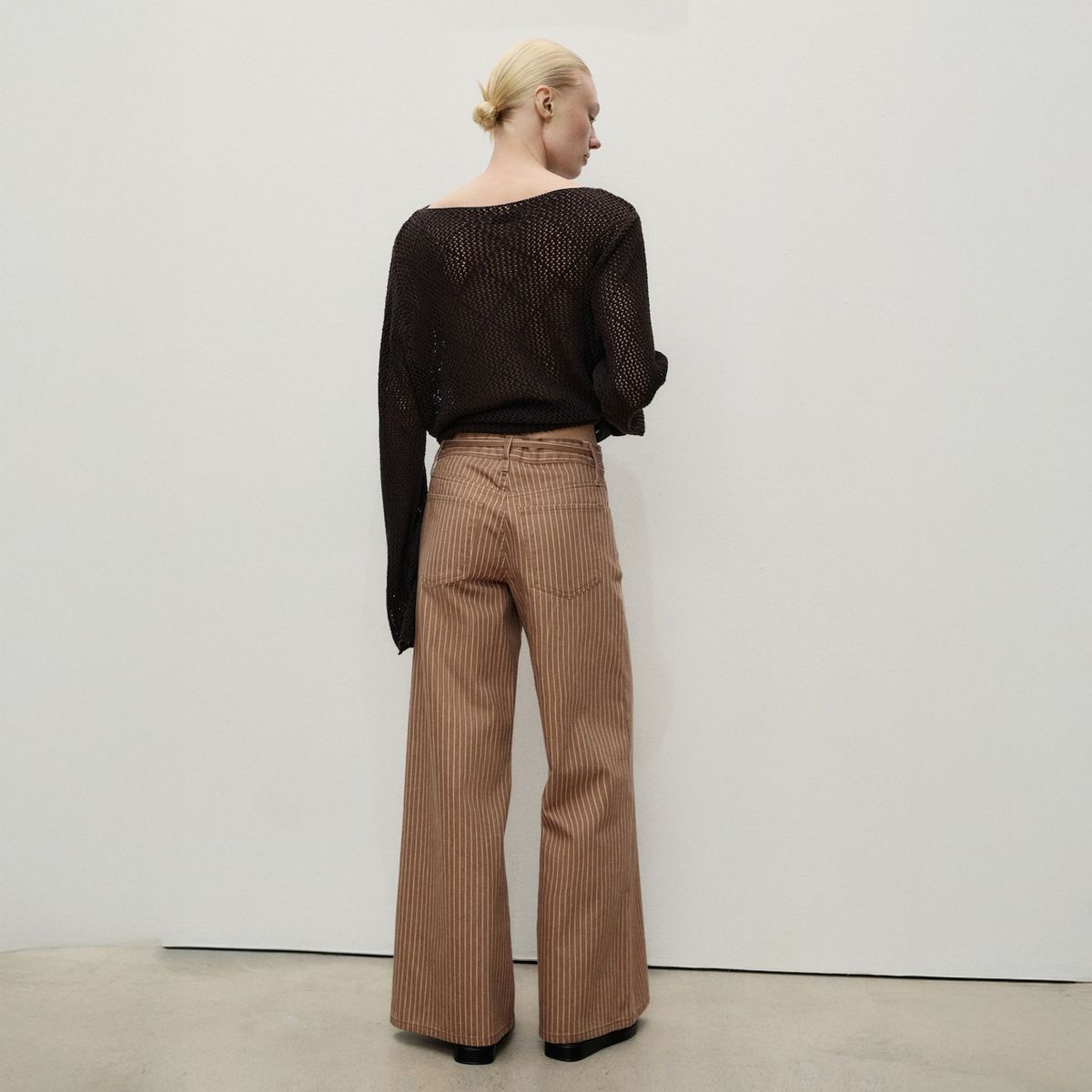 MANGO - Jeans Wide Leg Tiro Bajo Mujer Mango