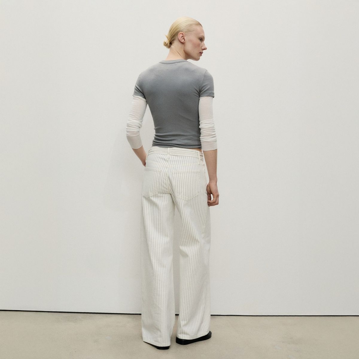 MANGO - Jeans Wide Leg Tiro Bajo Mujer Mango