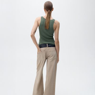 Imagen 2 del producto Top Punto Grueso Canalé Mujer